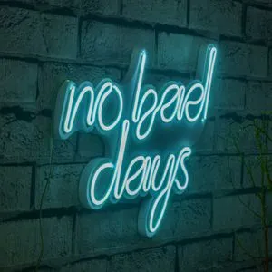Dekorativno LED osvetljenje 'No Bad Days' - Plavo