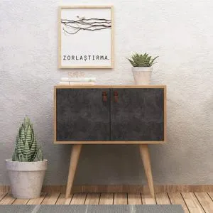 Dencia Oak
Dark Grey Console