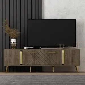 Detas - Walnut, Gold Walnut
Gold TV Stand