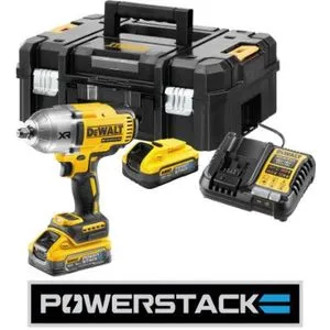 DeWALT Akumulatorski udarni odvijač 2x5,0 Ah POWERSTACK u koferu DCF900H2T