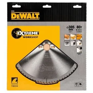 DeWALT List kružne testere 305 x30 mm 80Z za aluminijum i drvo DT4283