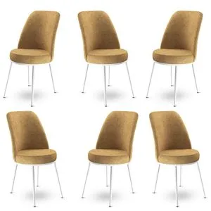 Dexa - Cappuccino, White Cappuccino
White Chair Set (6 Pieces)