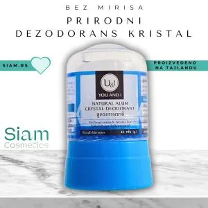 Dezodorans Kristal Natural 45 gr. U&I