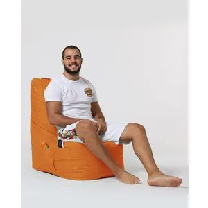Diamond - Baštenska Fotelja Bean Bag - Narandžasta