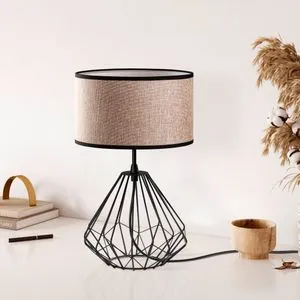 Diamond - S-707 Black Table Lamp
