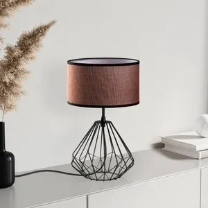 Diamond - S-708 Black Table Lamp