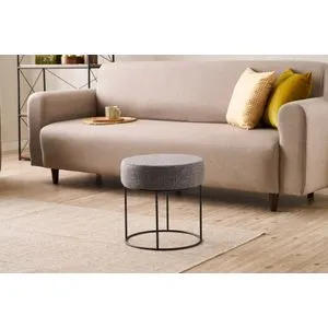 Didim - Anthracite Anthracite Pouffe