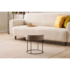 Didim - Brown Brown Pouffe