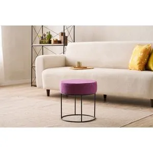 Didim - Lilac Lilac Pouffe