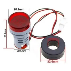 Digitalni ampermetar ME-AD22-22AM, 50-60Hz, IP65