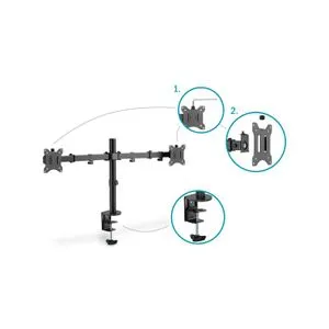 DIGITUS Nosac za dva monitora