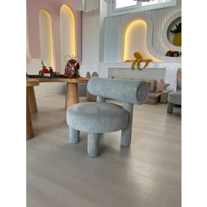 Dino - Blue Blue Wing Chair