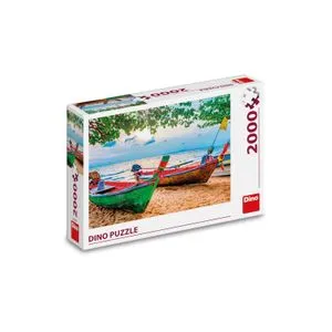 Dino ribarski čunovi, puzzle set 2000 delova