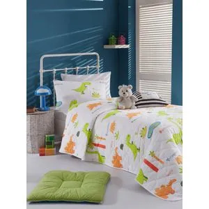 Dinolar - Bela jednokrevetna posteljina