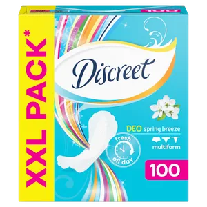 Discreet Deo Spring Breeze Multiform dnevni ulošci, 100 komada