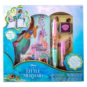 Disney Mala sirena dnevnik set