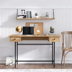 Dixie - Sapphire Oak, Black Sapphire Oak
Black Study Desk