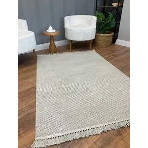 Dizayn Point - Grey Grey Carpet (80 x 150)