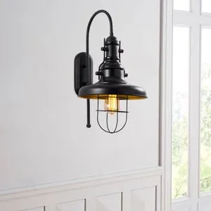 Dodo - 3131 Crna Zidna Lampa
