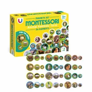 Dodo Montessori Set Sa Magnetima Farma 36Pcs