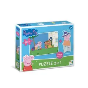 DODO Puzzle Peppa Prase sa Figurom, DAN U PRIRODI