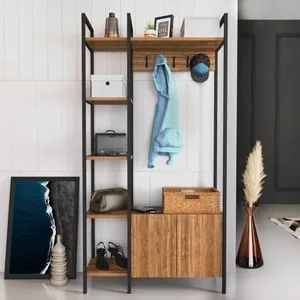 Doga - Walnut, Black Walnut
Black Hall Stand