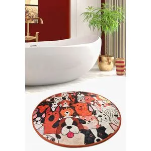 Dogs (140) Multicolor Bathmat
