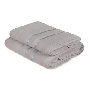 Dolce - Light Blue (100 x 150) Light Blue
Light Grey Towel Set (2 Pieces)