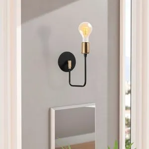 Dolma - 3071 Black Wall Lamp