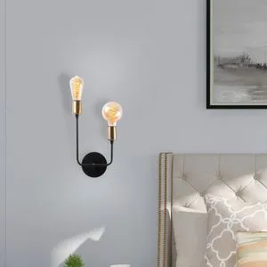 Dolma - 3081 Black Wall Lamp