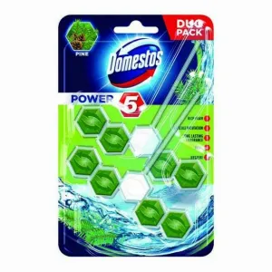 Domestos Power 5 Pine WC osveživač, 2 x 55 g