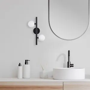 Domino - 11038 Black
White Wall Lamp