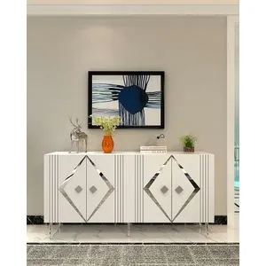 Domino KB150 - Bela, Srebrna Konsole