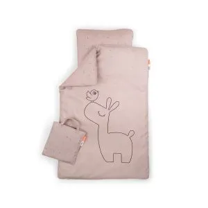 Done By Deer lalee posteljina, roze JUNIOR DK