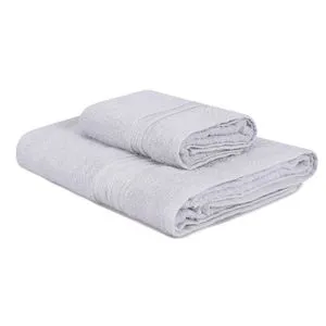Dora - Grey Grey Towel Set (2 Pieces)
