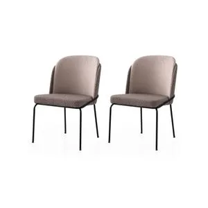 Dore - 180 V2 Gold
Light Brown Chair Set (2 Pieces)