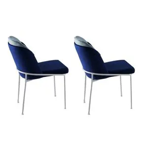 Dore 182 V2 Dark Blue
White Chair Set (2 Pieces)