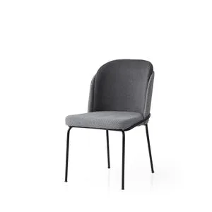 Dore - 219 Grey Chair Set (2 Pieces)