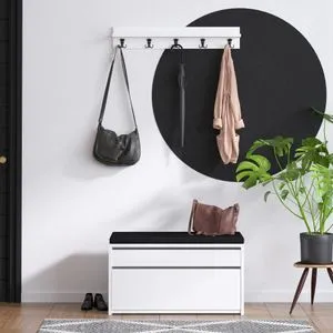 Dory White
Black Shoe Cabinet