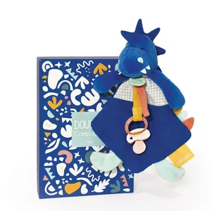 Doudou et Compagnie Plišani dino sa kopčom za dudu