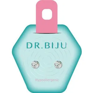 Dr.Biju minđuše 5.3mm providne krug DXI53C001