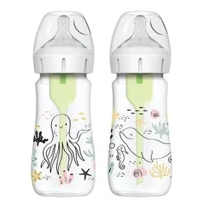 Dr.Brown'S Plastična Options+ Bočica Sa Dizajnom Okeana 270Ml - 2kom