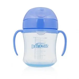 Dr.Brown'S Trening Čaša 180Ml Sa Mekanim Jezičkom Plava