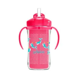 Dr.Brown'S Trening Čaša 300Ml Sa Slamčicom - Roze