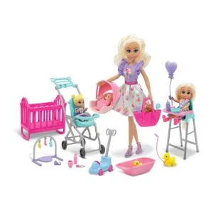 Dreameez Babysitting set s lutkom