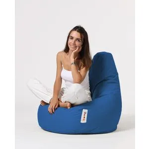 Drop L - Plavi Baštenski Bean Bag