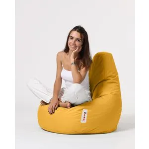 Drop L - Yellow Yellow Garden Bean Bag