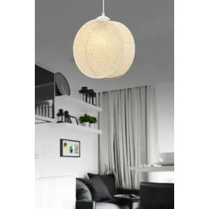 Drum - Cream Cream Chandelier
