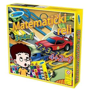 Društvena igra Matematički reli Pangraf #1-MR