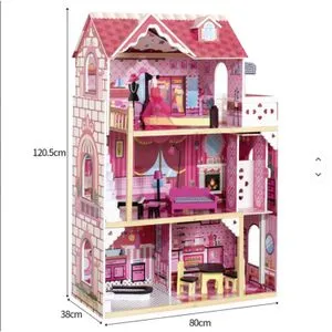 Drvena Kućica za Lutke – Princess Mansion